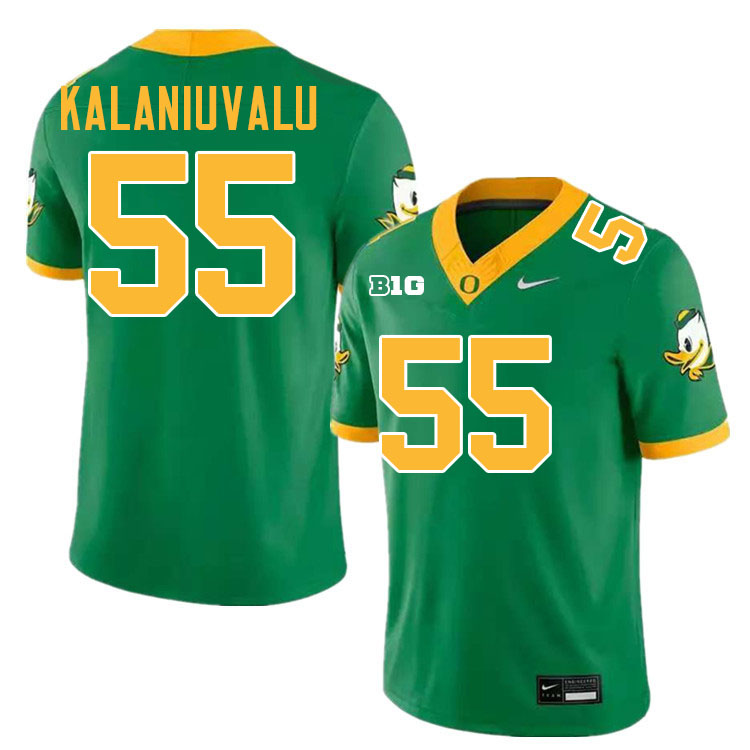 Alai Kalaniuvalu Oregon Jersey,Oregon Ducks Football Uniforms,Jerseys Youth-Green